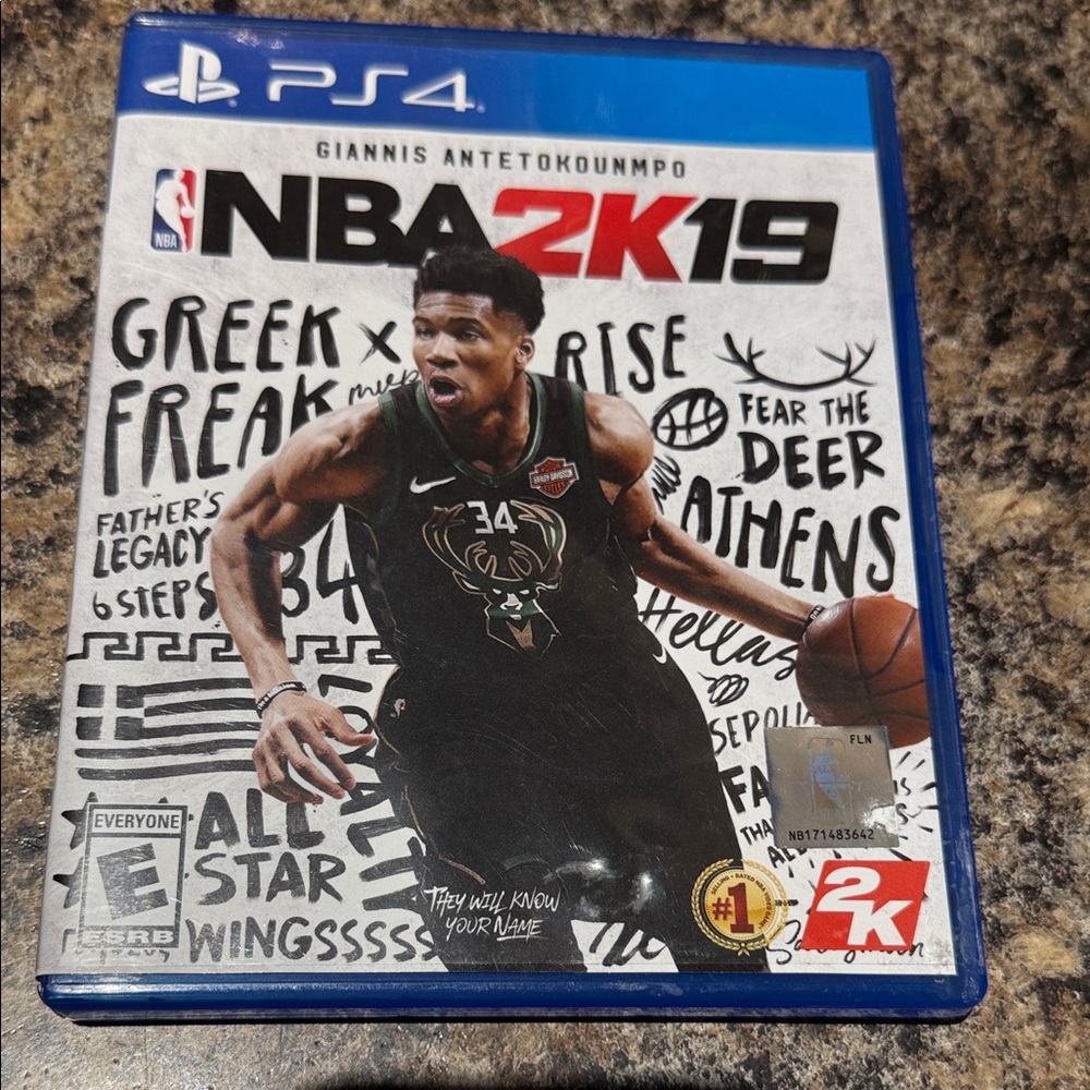 PlayStation 4 NBA 2K19 Giannis Antetokounmpo Special Edition - Black
